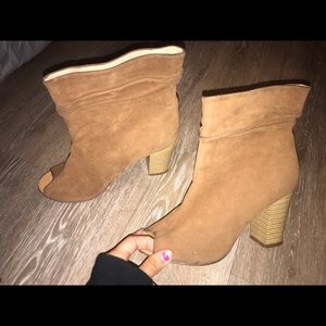Tan Booties